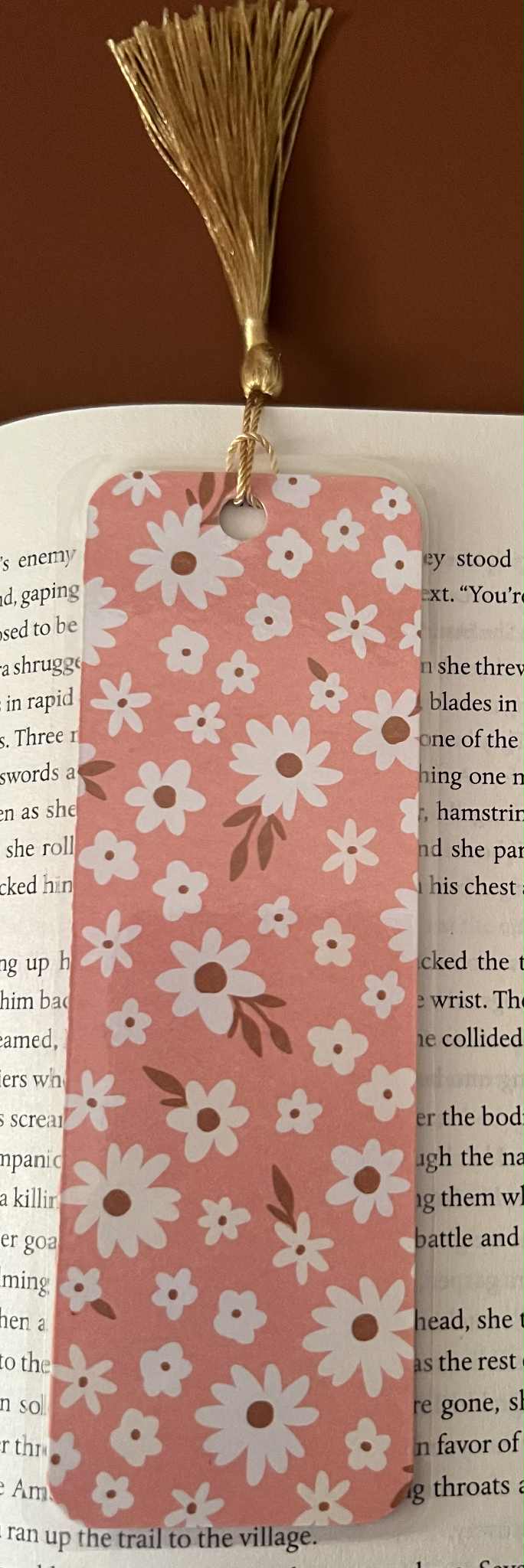 Flower Bookmark