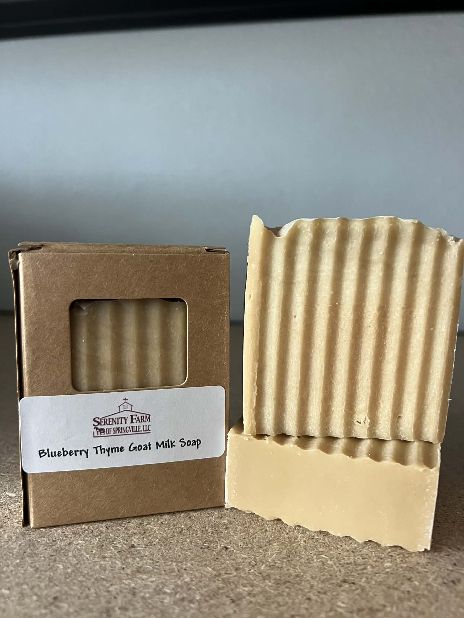 Blueberry Thyme Goat Milk Soap 