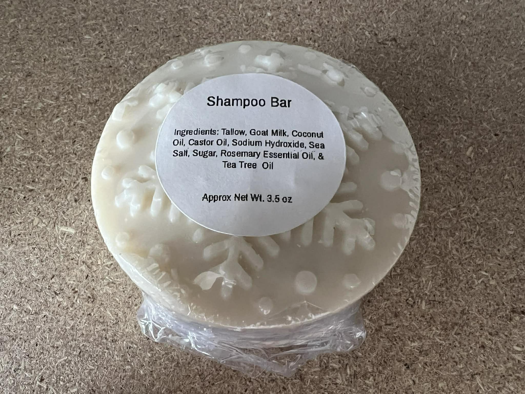 Snowflake Shampoo Bars