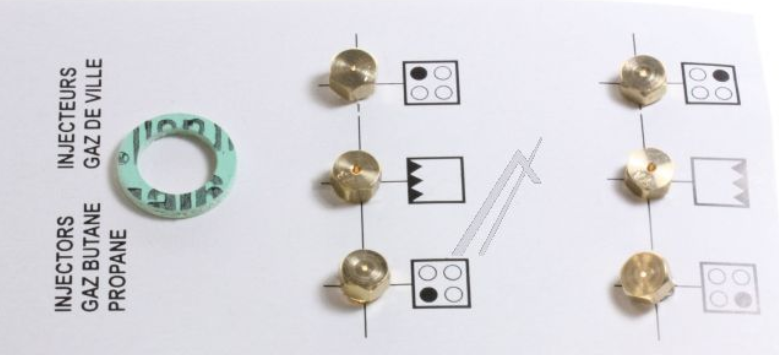 C00875041 BEKO/GRUNDIG/ARCELI Sproeierset propaan/butaan