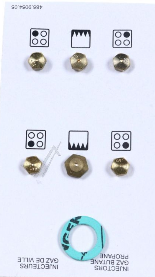 C00914438 BEKO/GRUNDIG/ARCELIK  Sproeierset propaan/butaan