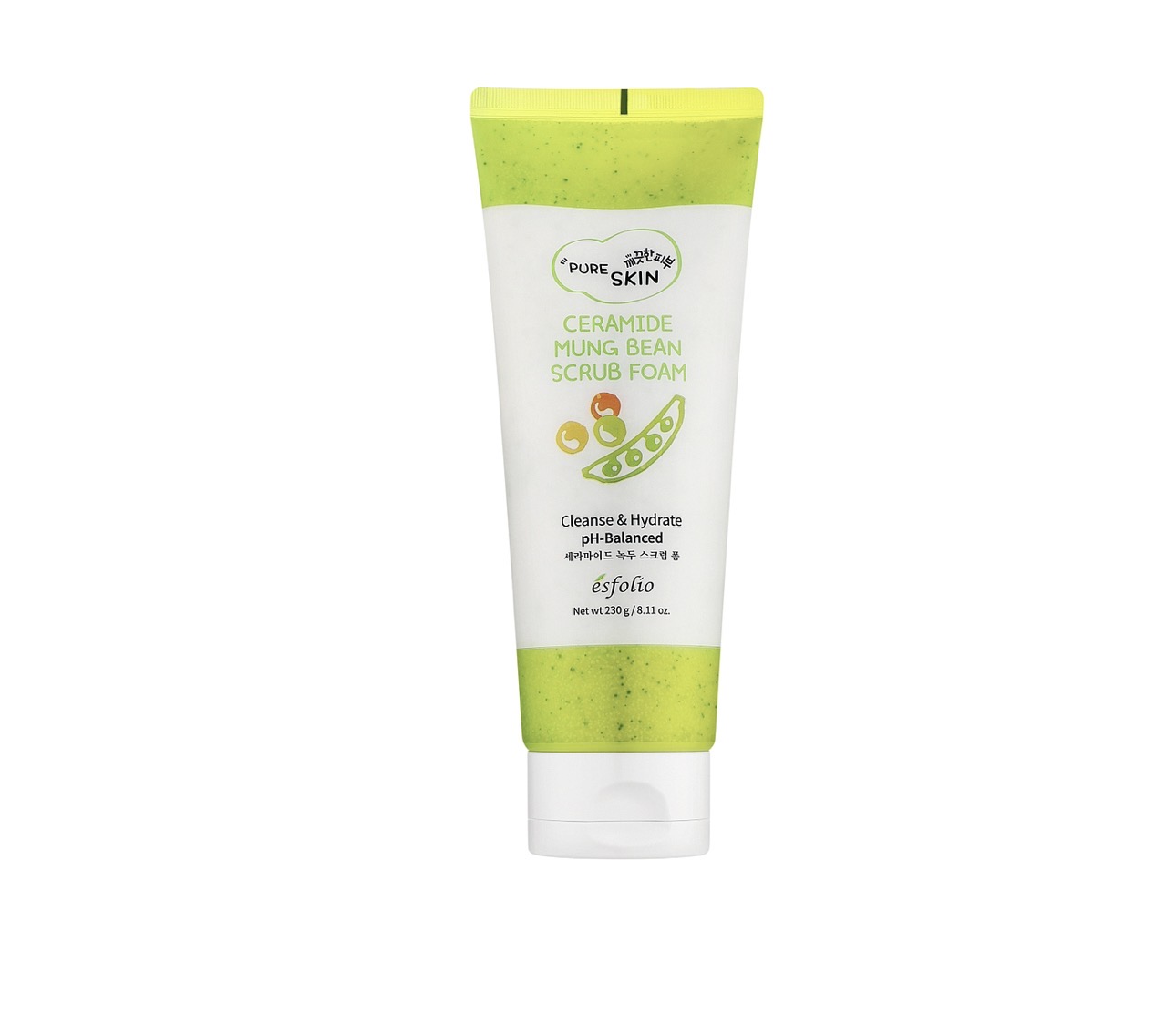 Ceramide Mung Bean Scrub Foam