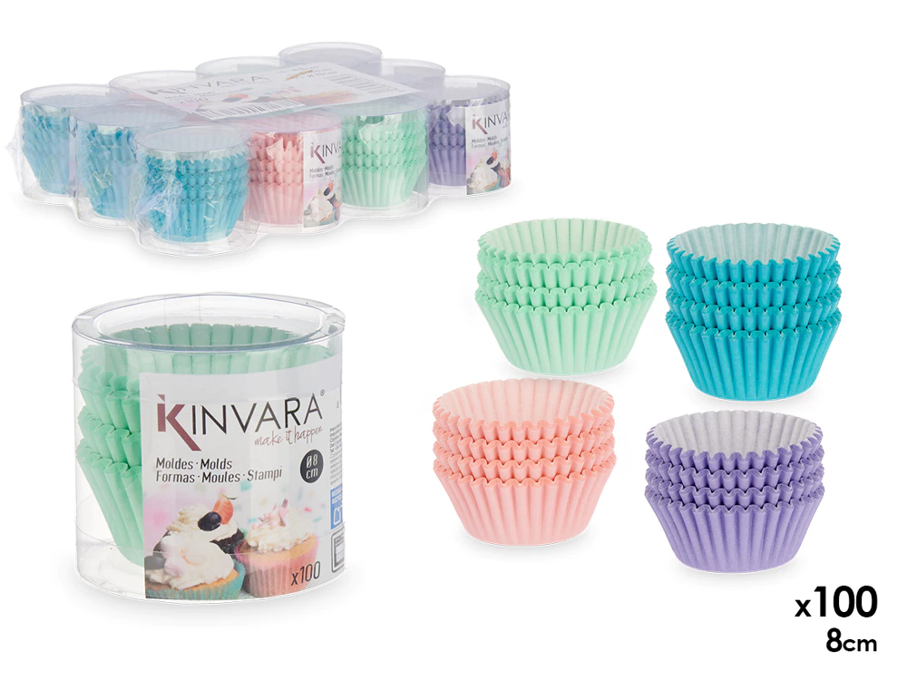 Popierinės keksiukų formelės