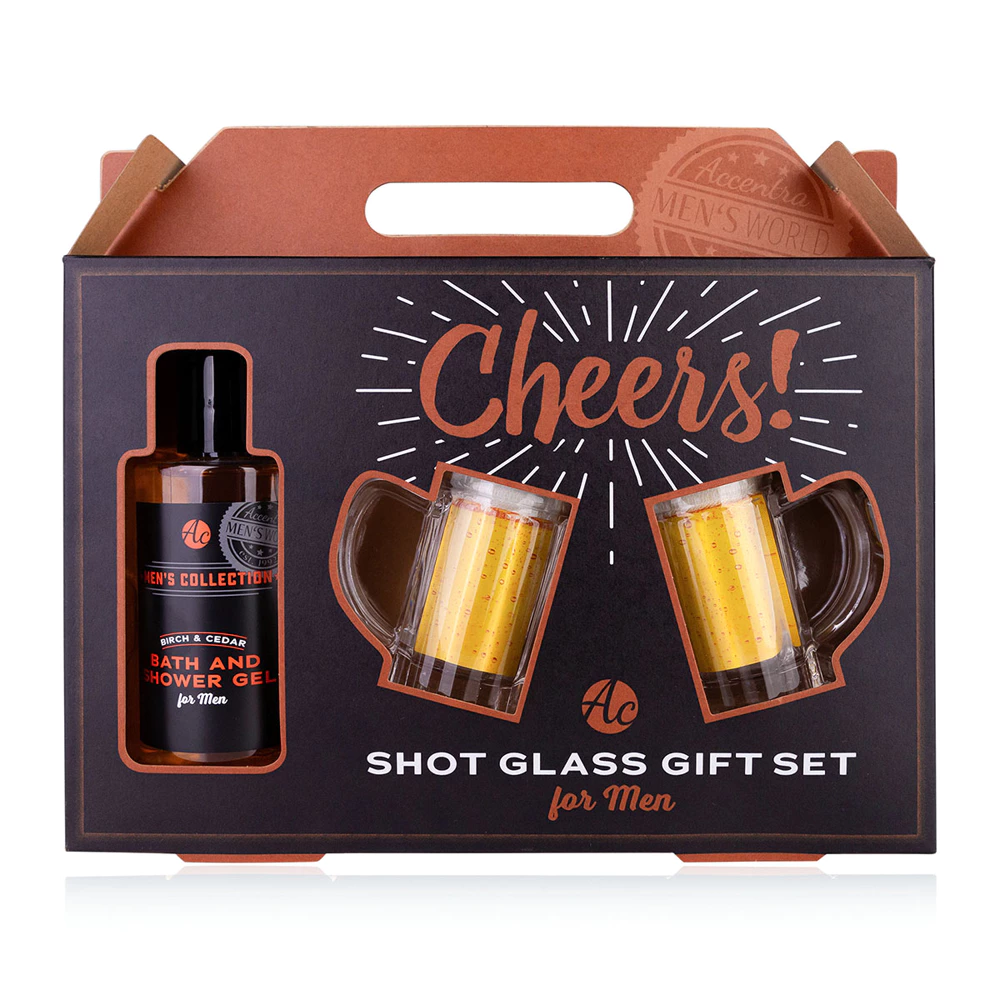 Vyrų dovanų rinkinys su taurelėmis