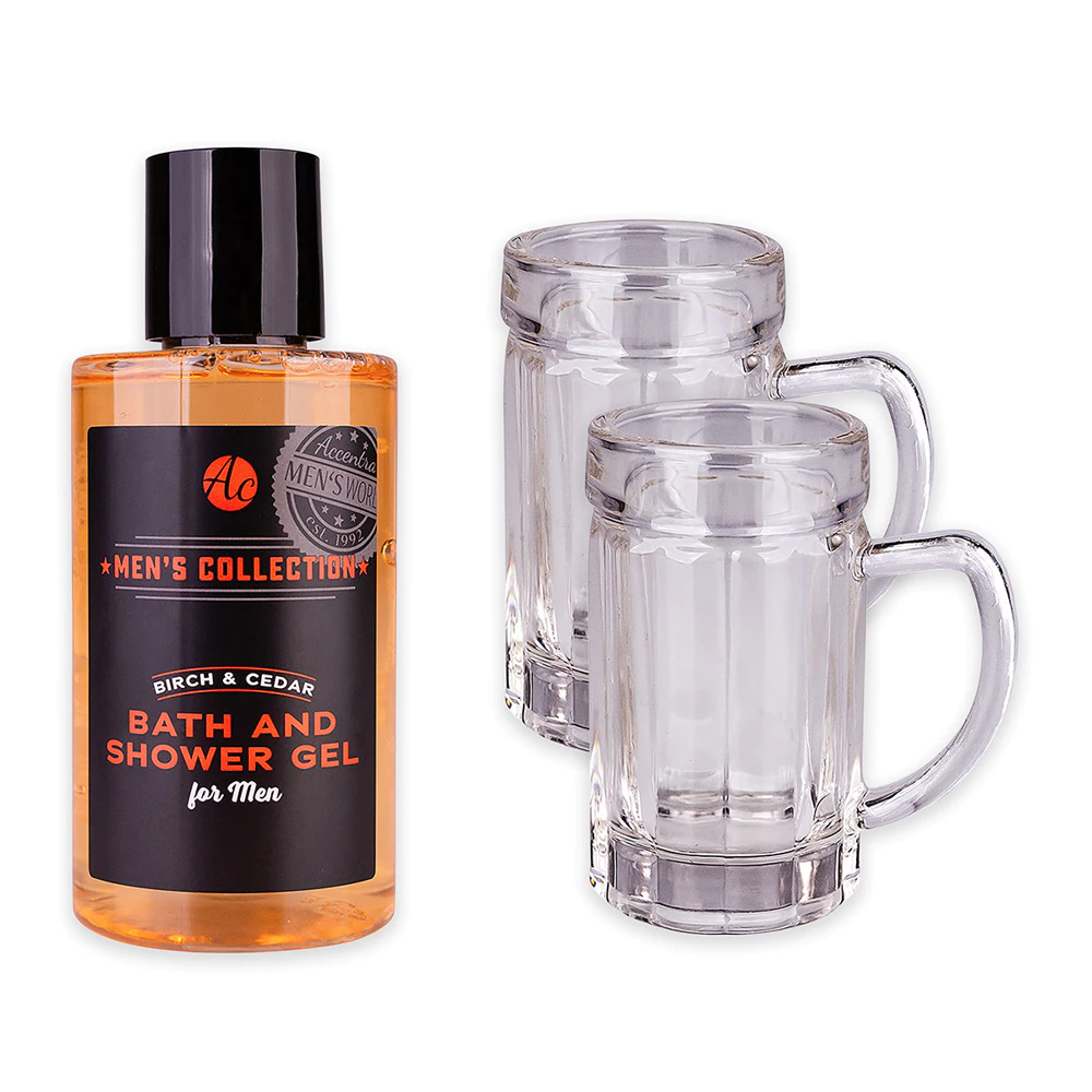 Vyrų dovanų rinkinys su taurelėmis