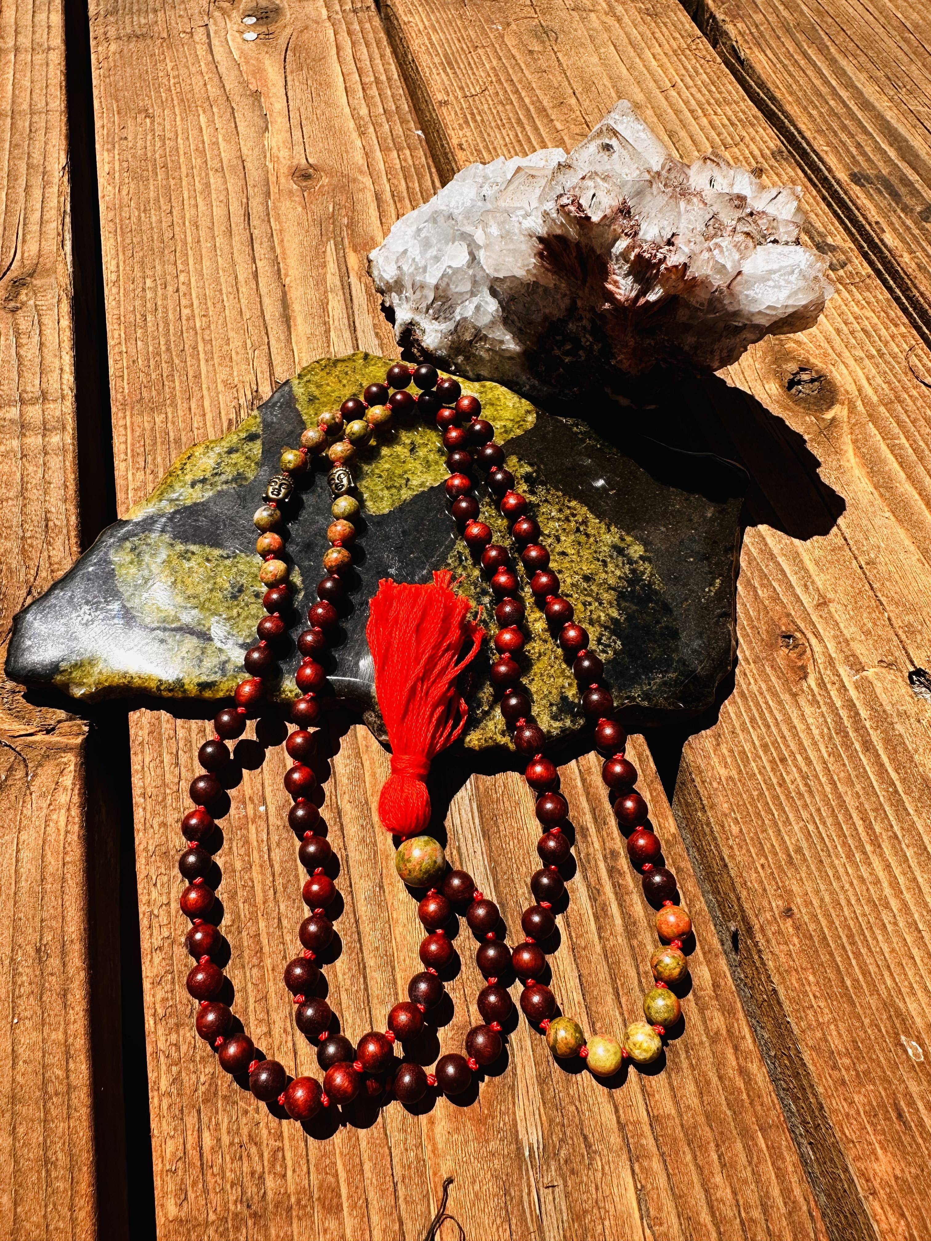 Unakite Mala