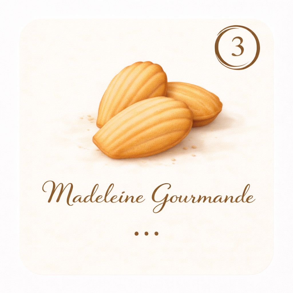 Madeleine Gourmande