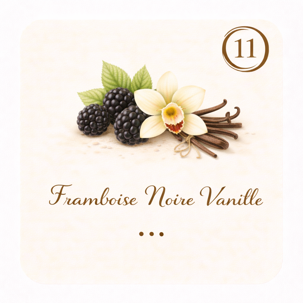 Framboise  Noire Vanille