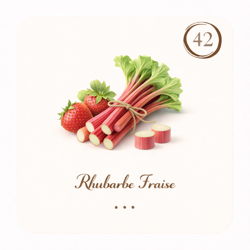 Rhubarbe Fraise