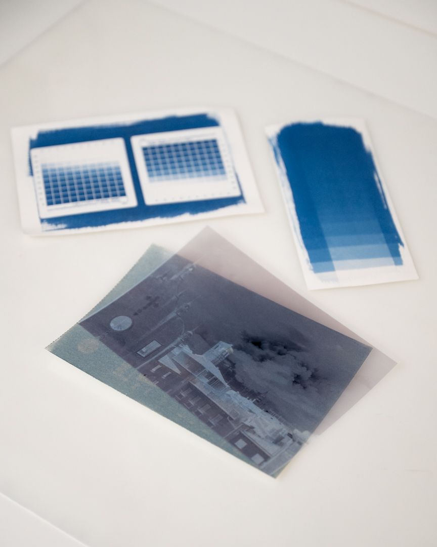 Workshop di cianotipia