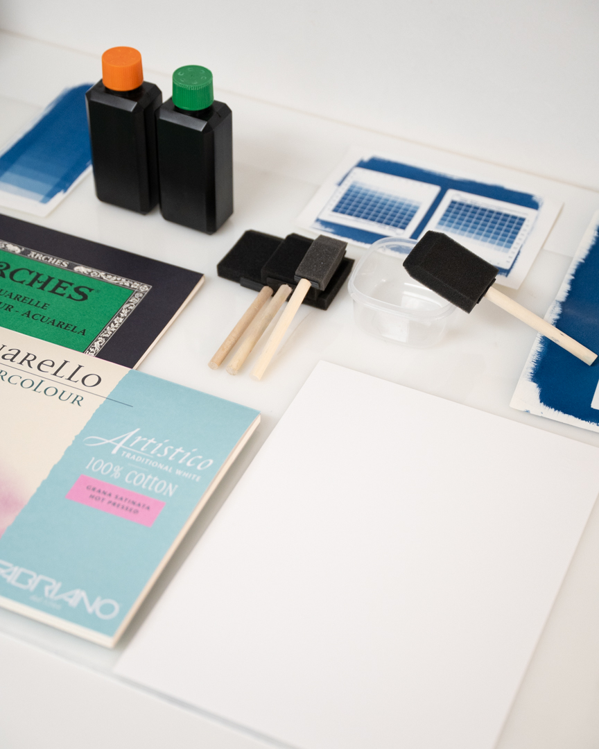 Workshop di cianotipia