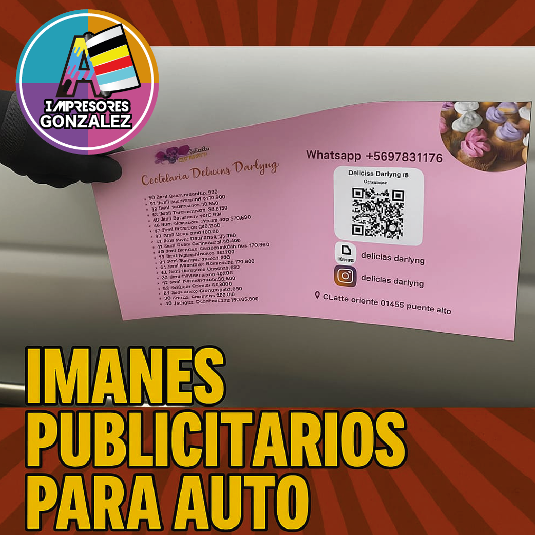 Imanes Publicitarios para Auto