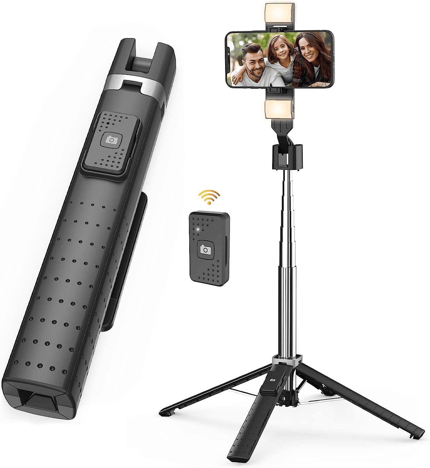 Adjustable Selfie Stick Tripod with Remote