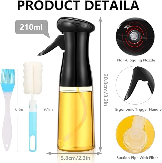 Oil Spray Bottle Set