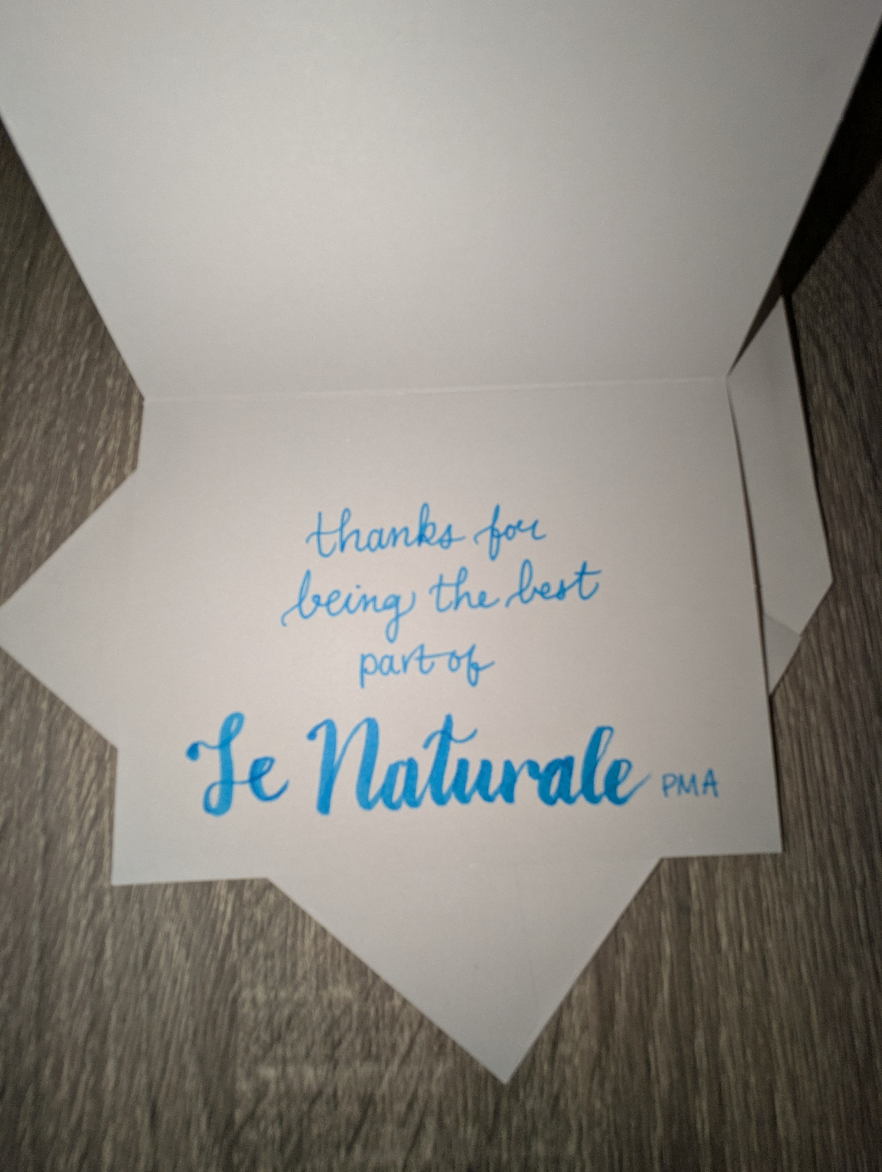 B2C / B2B : Set of 90 Handwritten Calligraphy Thank You Cards