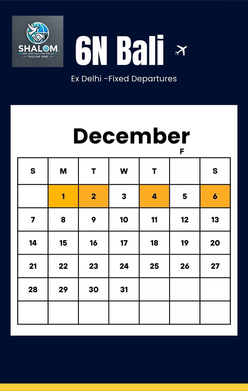 6 Nights Bali Tour Package