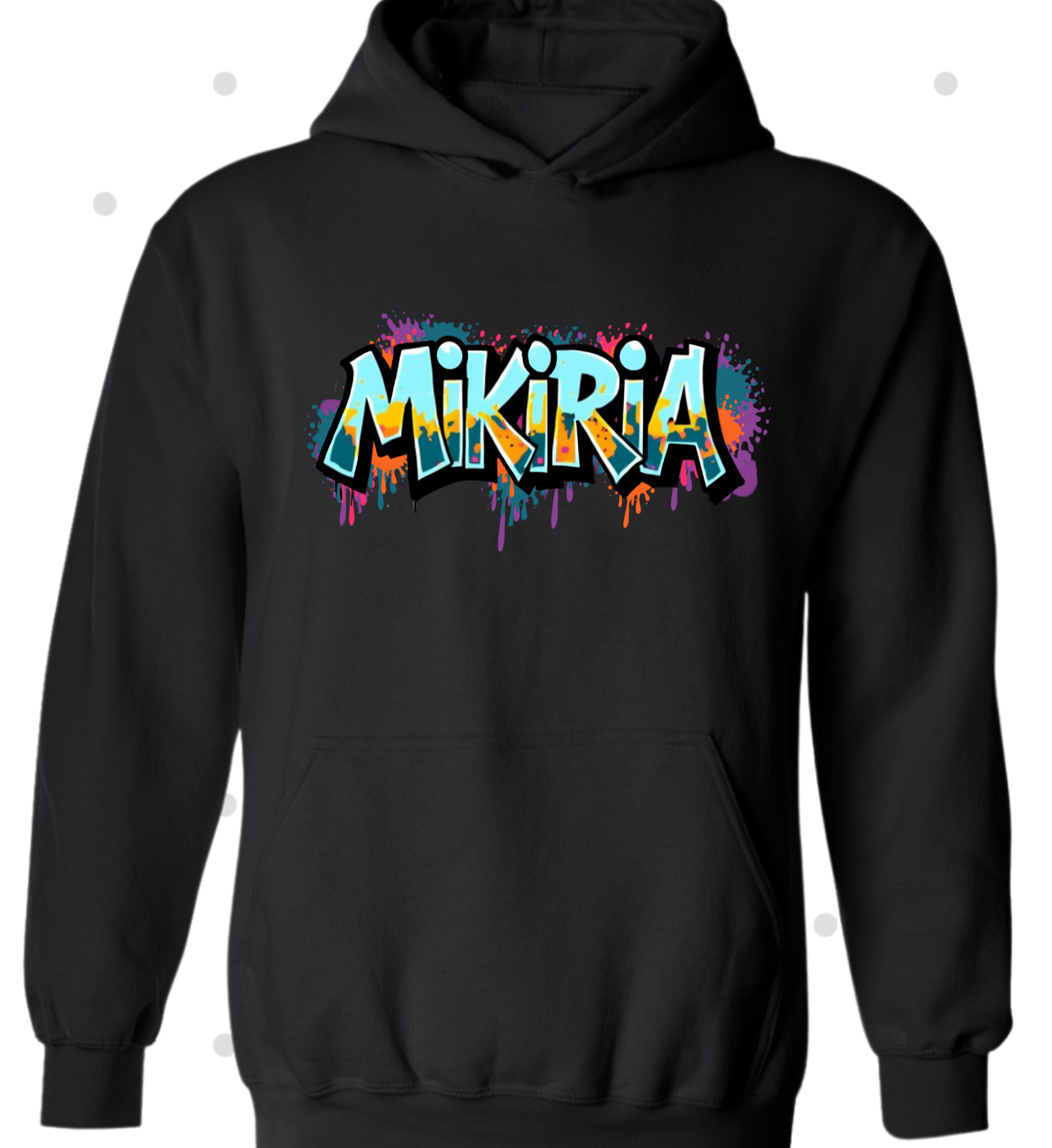 Mikria Graffi-Tees Hoodie (custom) XL 