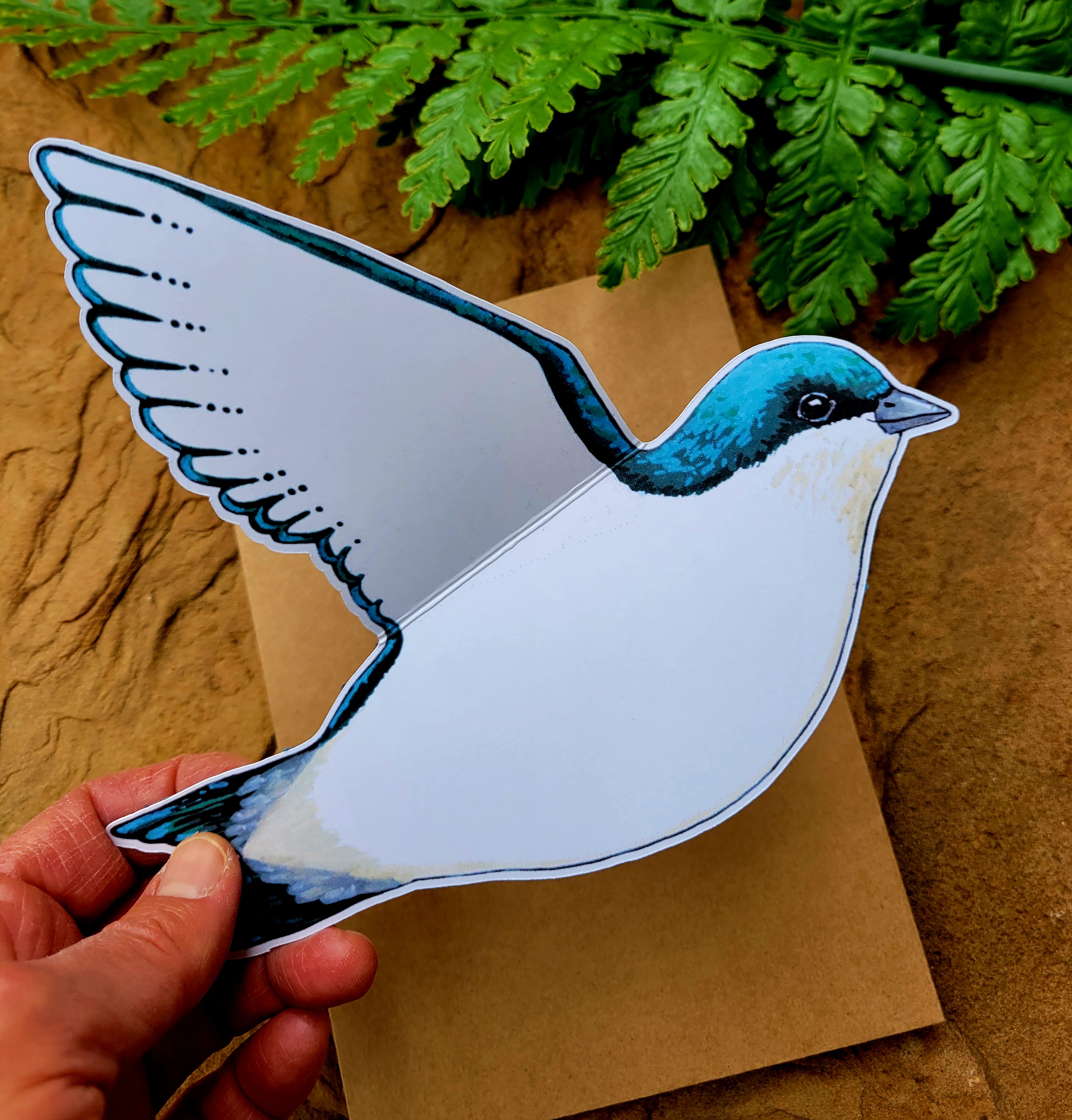 Tree Swallow Greeting Card