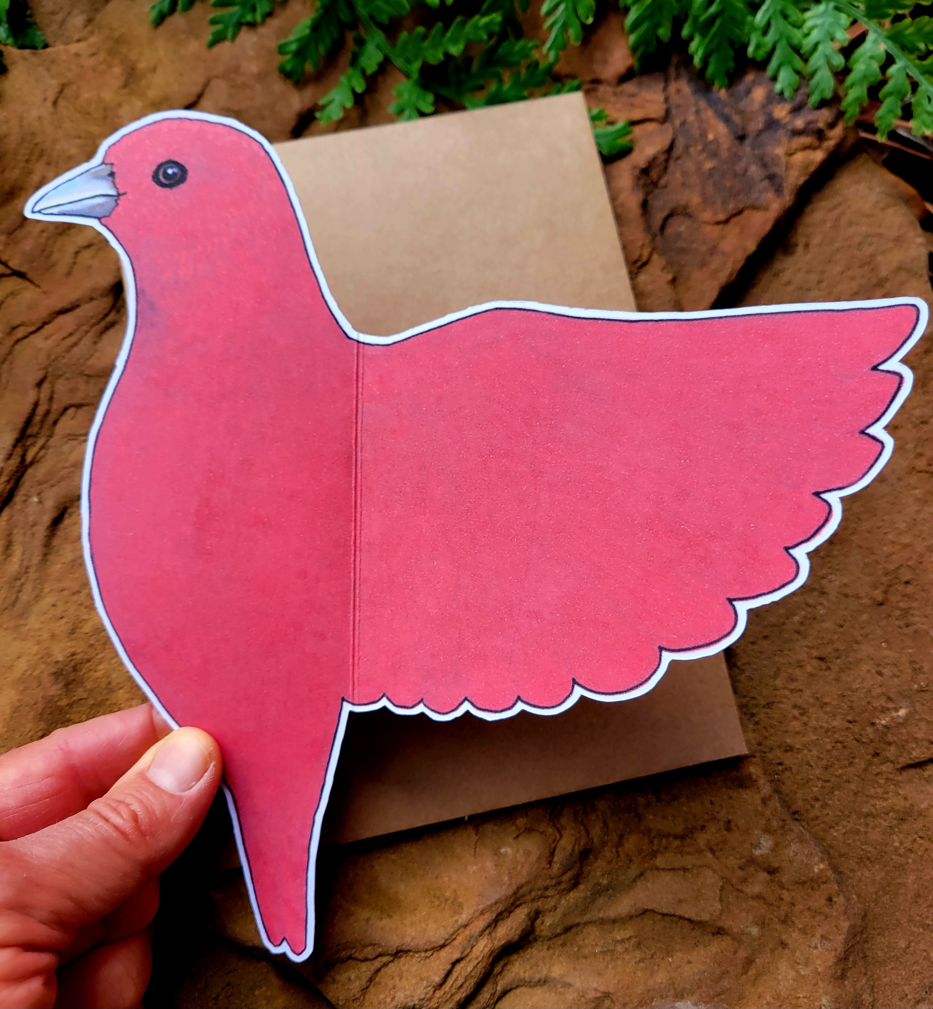 Summer Tanager Greeting Card