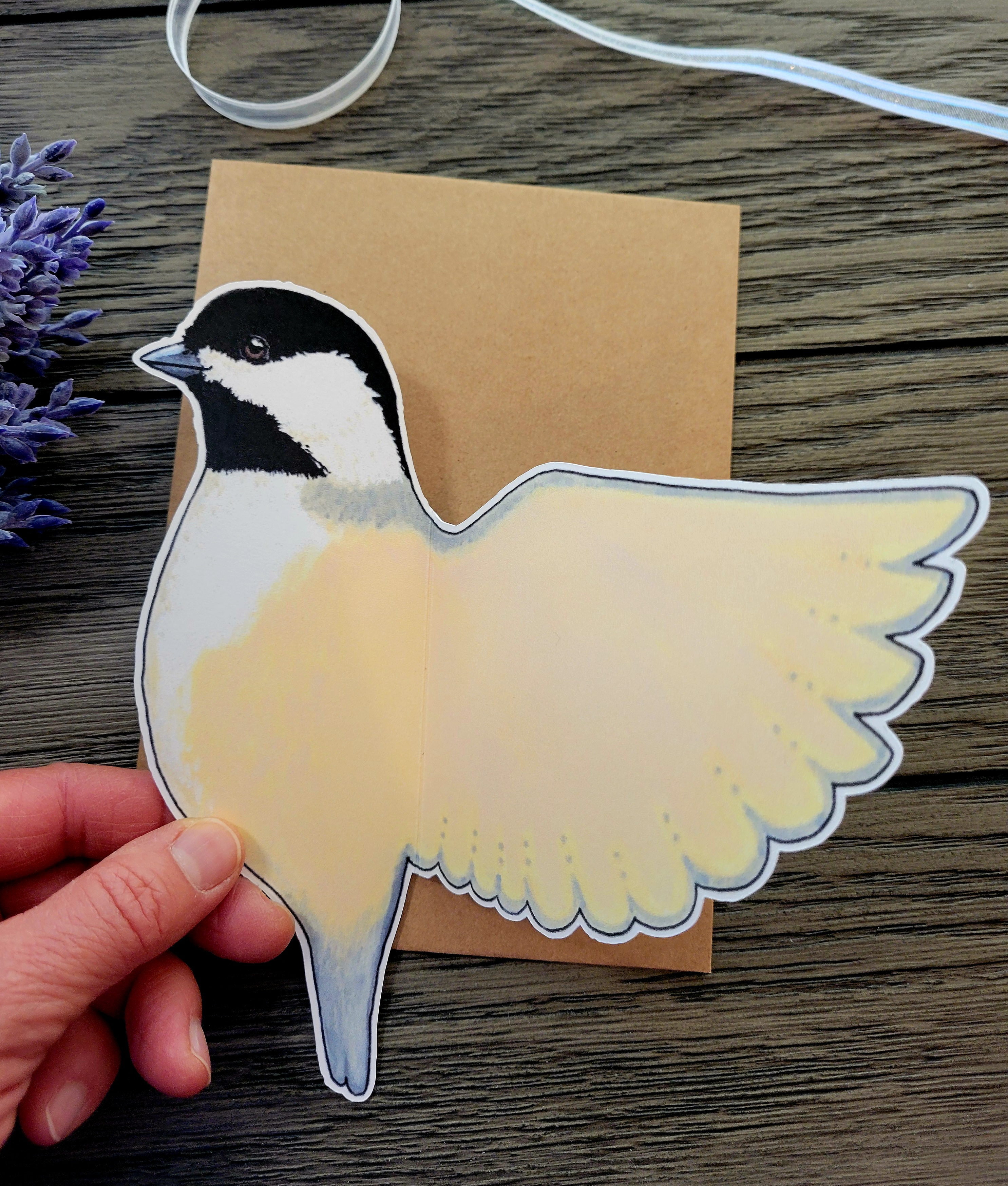Black-capped Chickadee Greeting Card