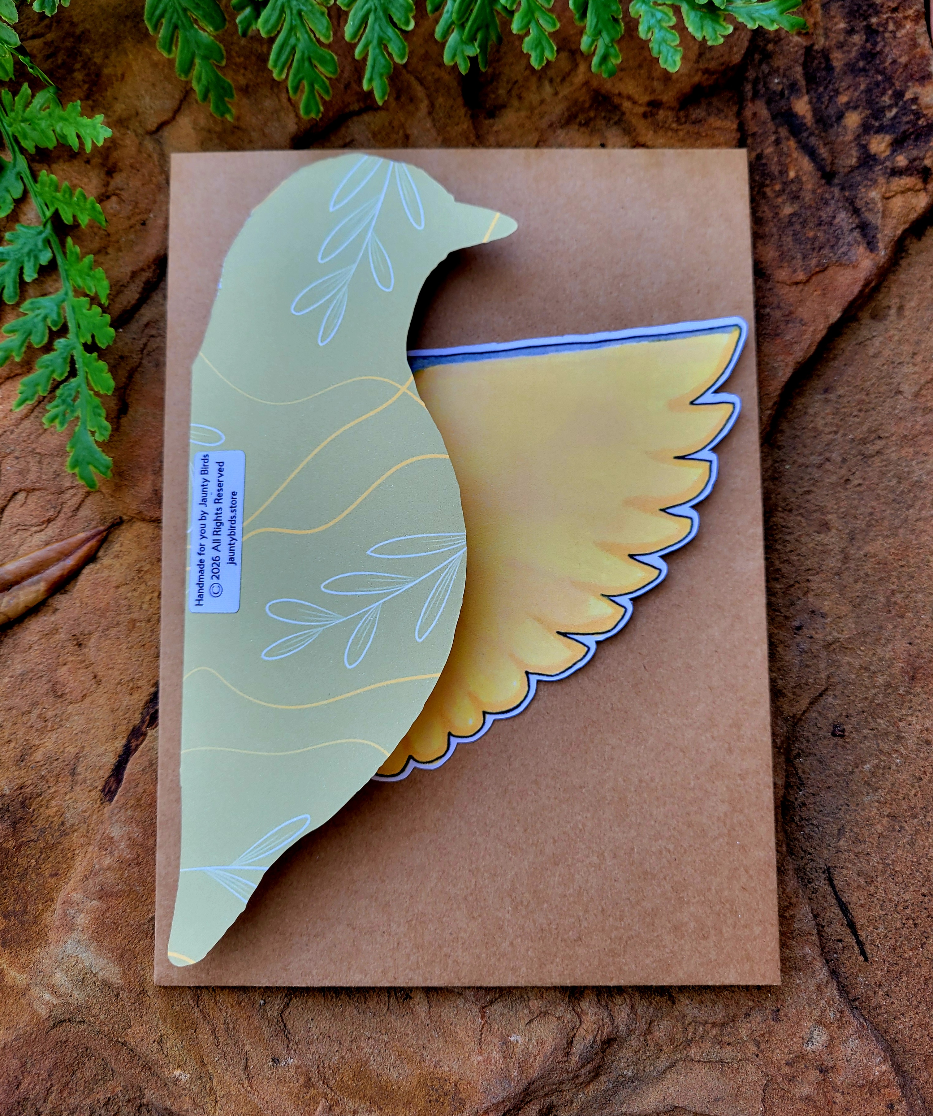 Hooded Warbler Greeting Card