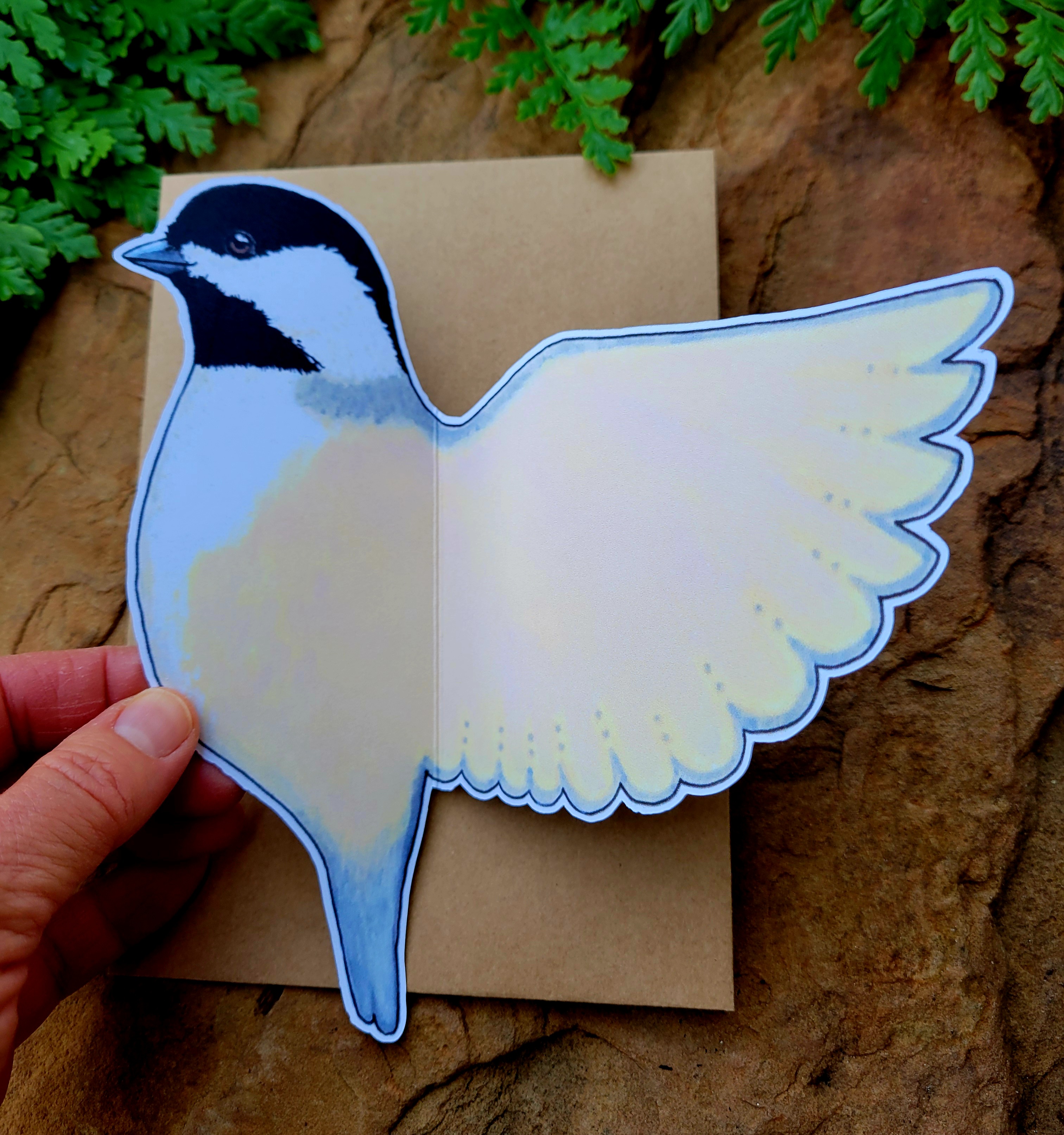 Black-capped Chickadee Greeting Card