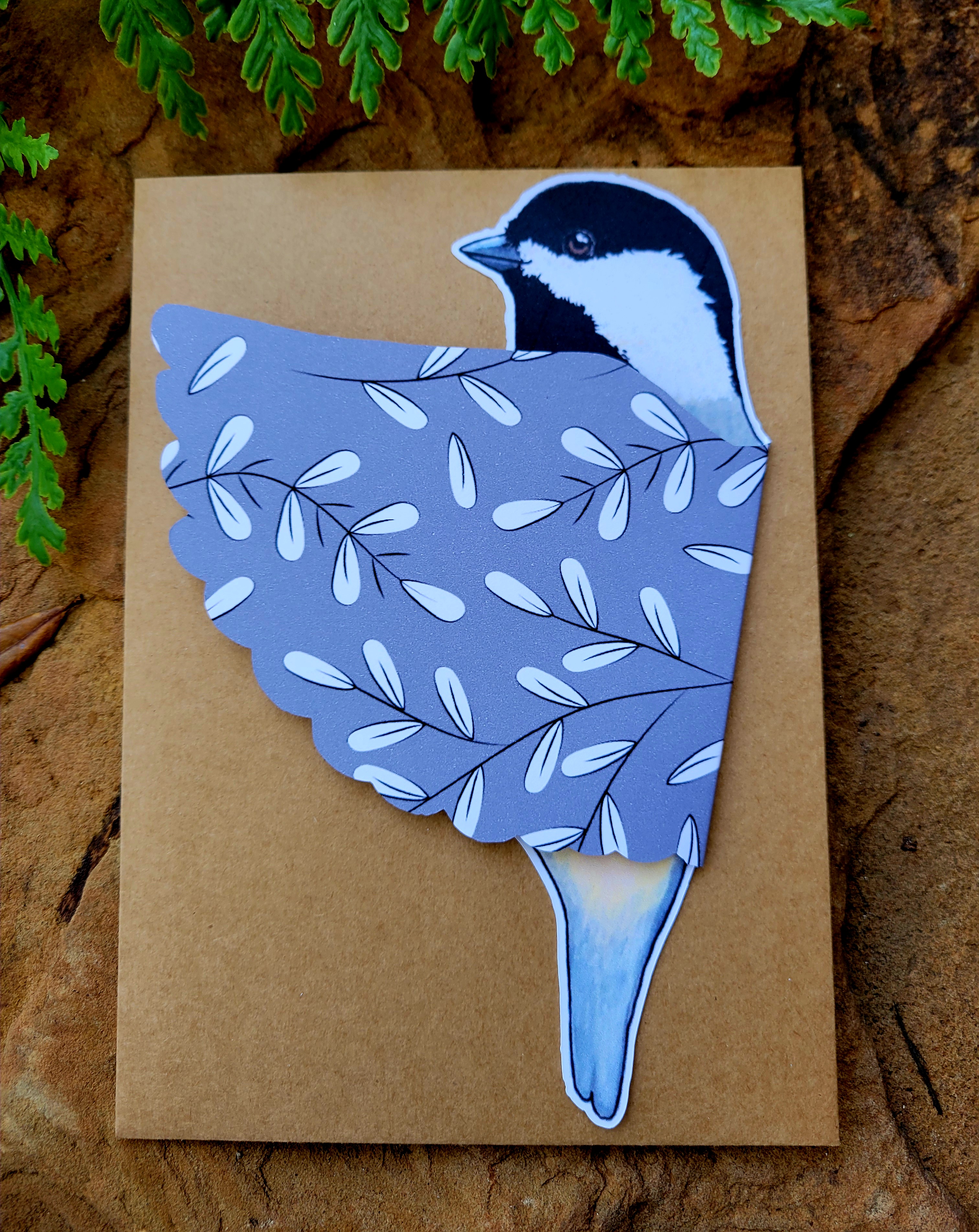 Black-capped Chickadee Greeting Card