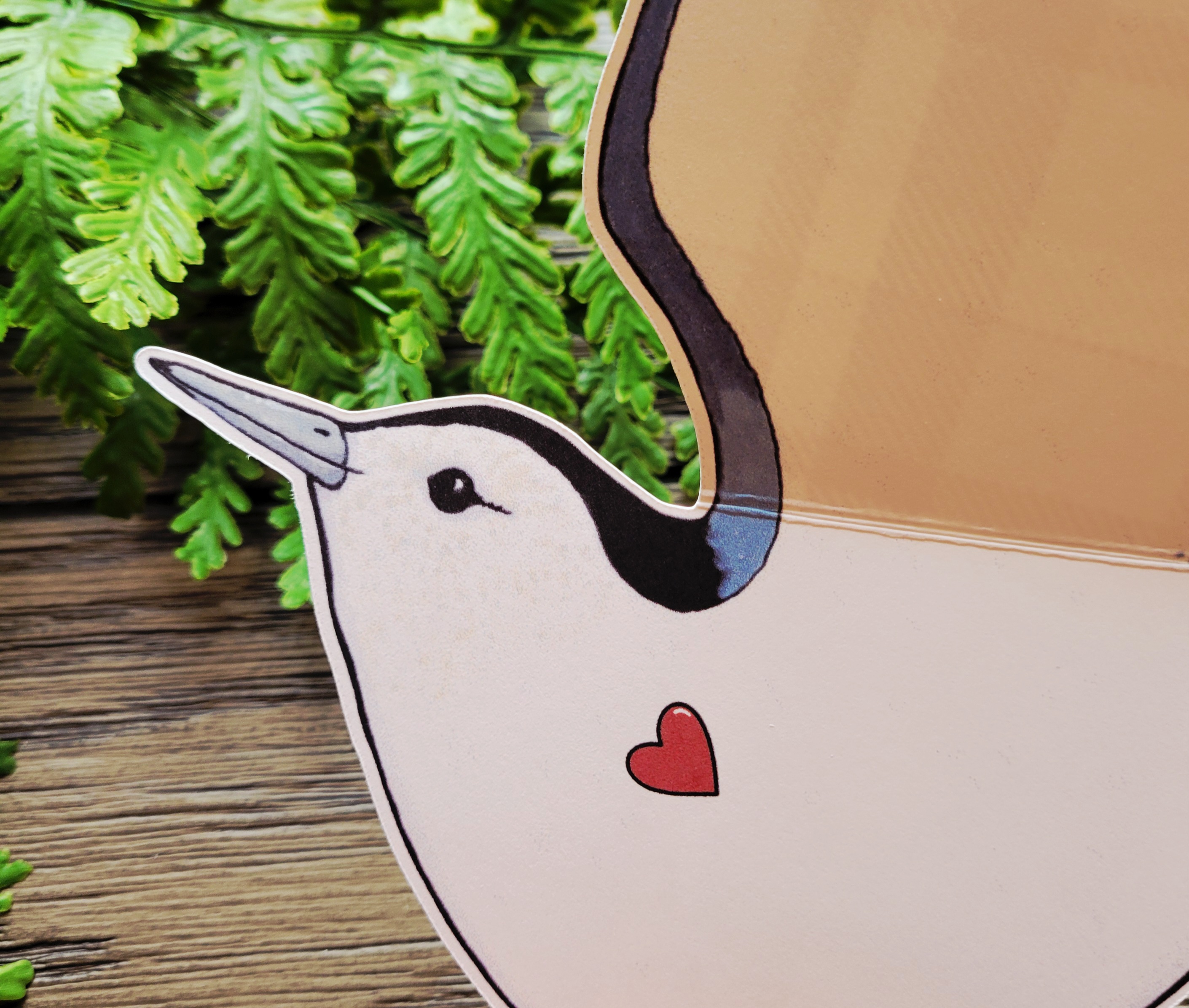 White-breasted Nuthatch Greeting Card