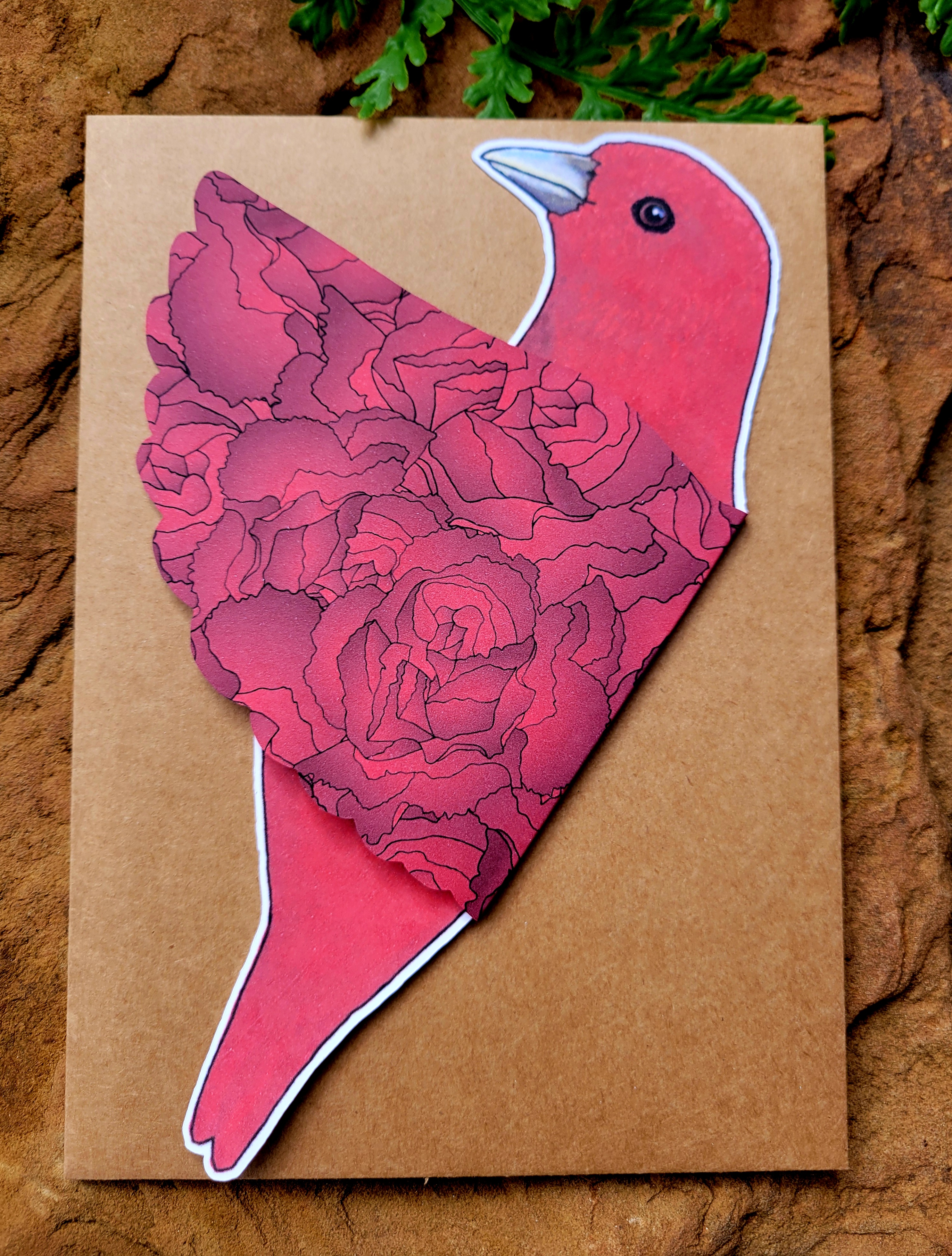 Summer Tanager Greeting Card