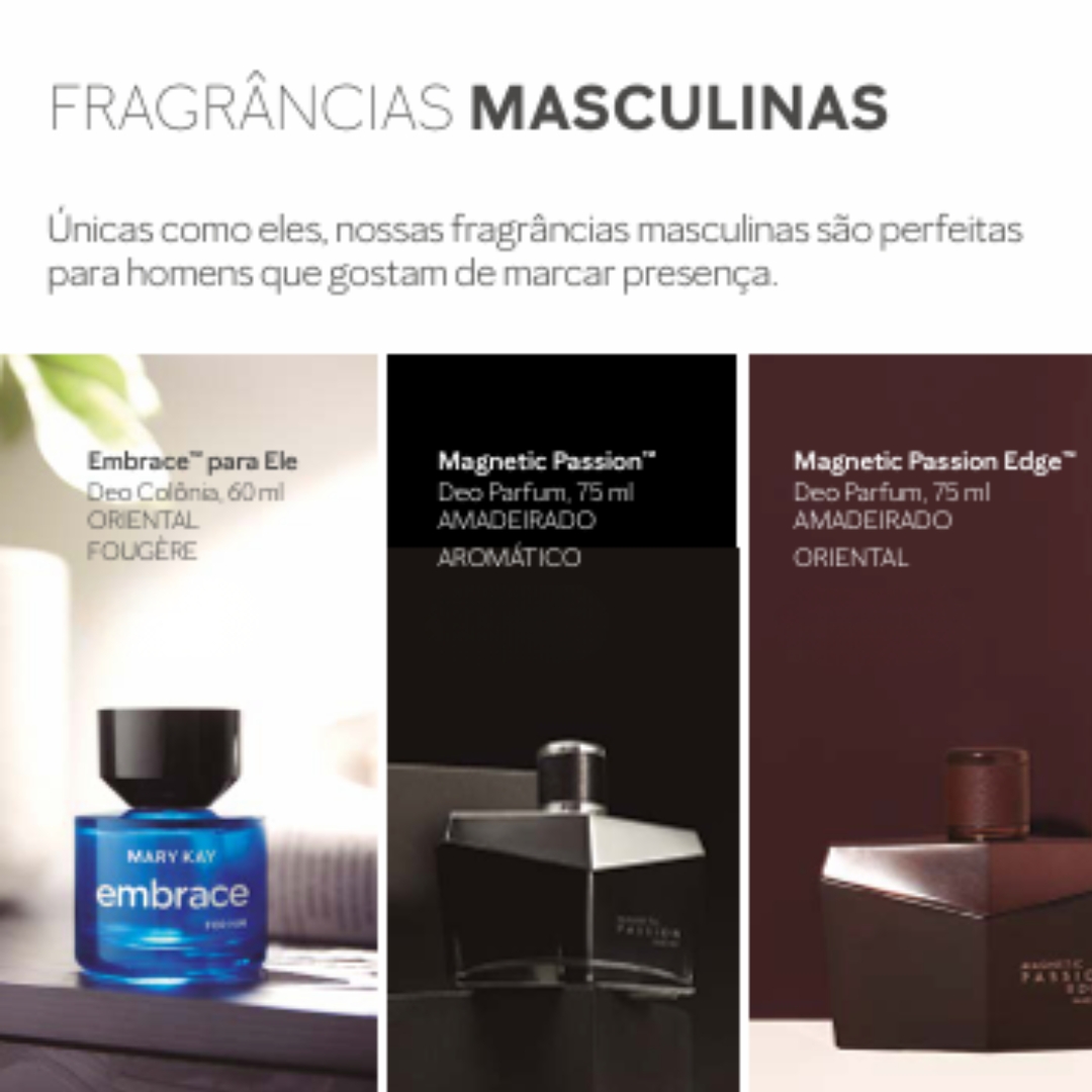 Embrace para Ele Deo Colônia - Catálogo de Dezembro 2025 - Pedidos Somente Via Whatsapp