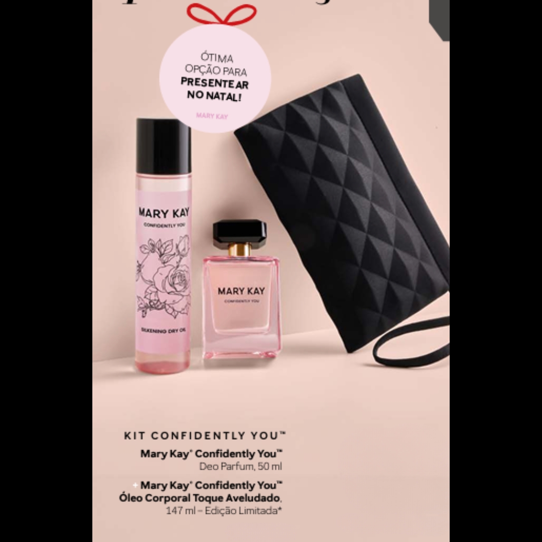Kit Mary Kay Confidently You   - Catálogo de Dezembro 2025 - Pedidos Somente Via Whatsapp