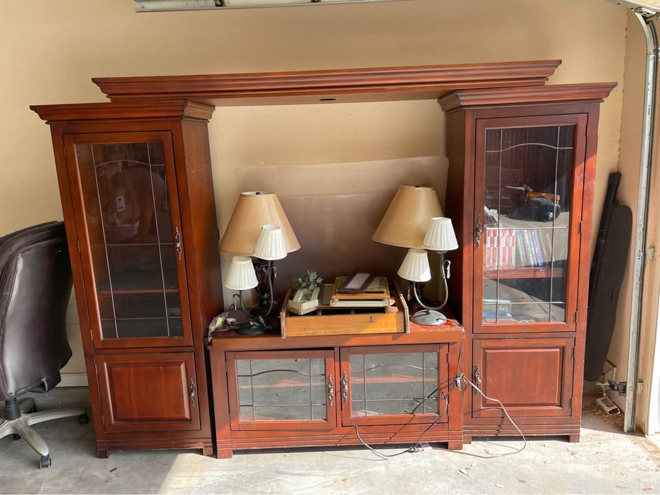 Classic Wood Entertainment Center