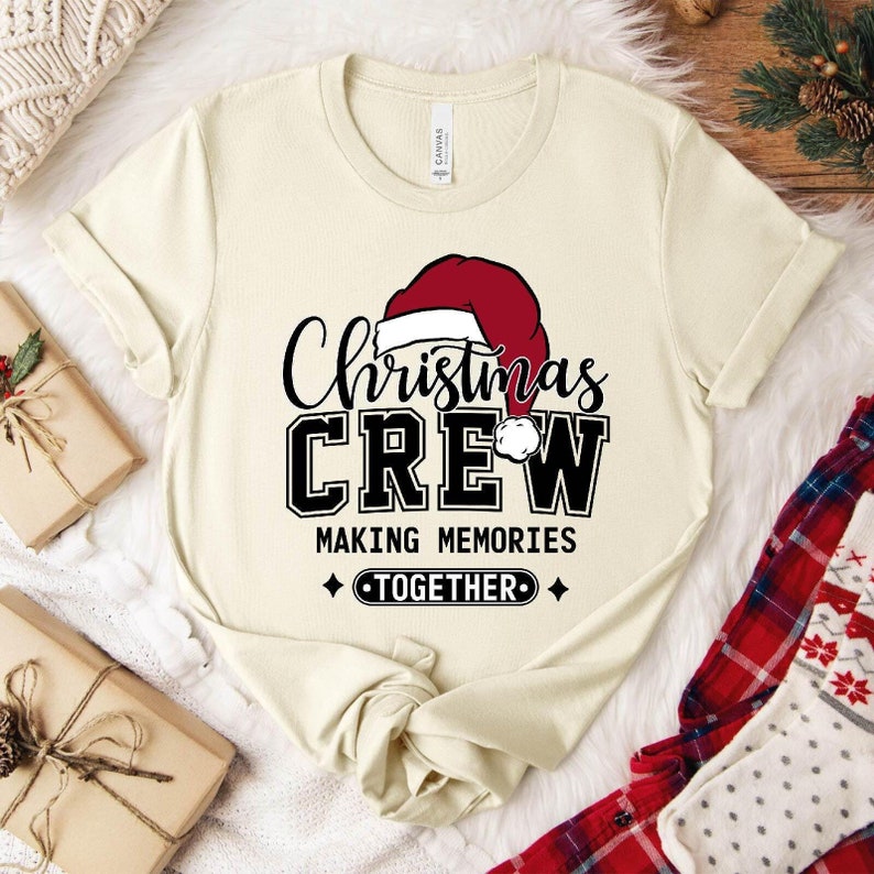 Christmas Crew T-Shirt: Family Matching Holiday Tee