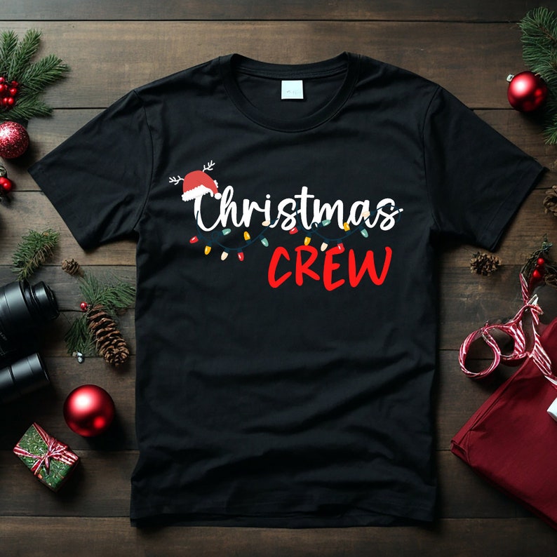 Christmas Crew Shirt: Matching Family Holiday Outfit