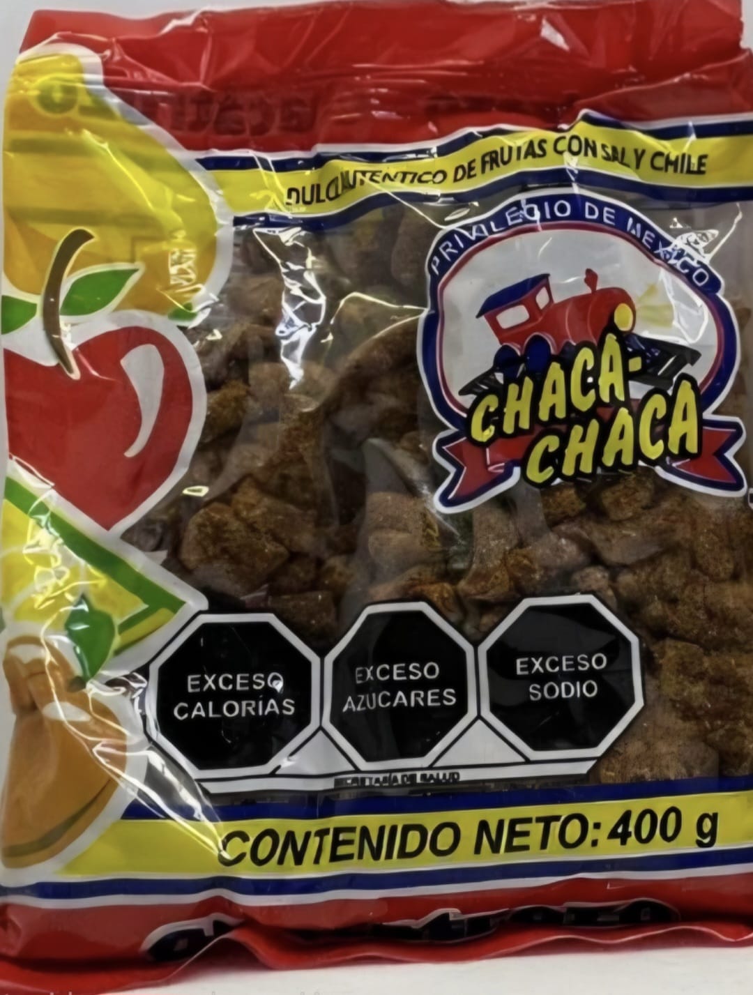 CHACA-CHACA. DULCE DE FRUTAS CON SAL Y CHILE