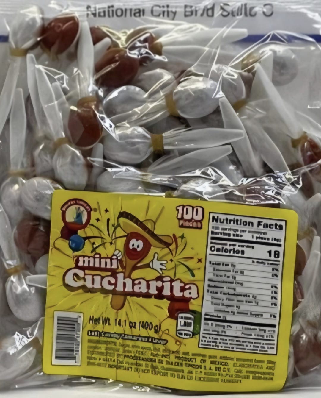MINI CUCHARITAS DE TAMARINDO. 100 PIEZAS