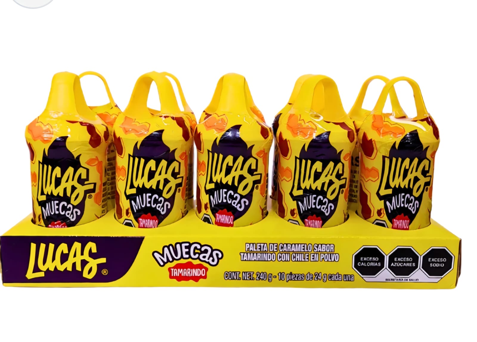 LUCAS MUECAS TAMARINDO. 10 UNIDADES