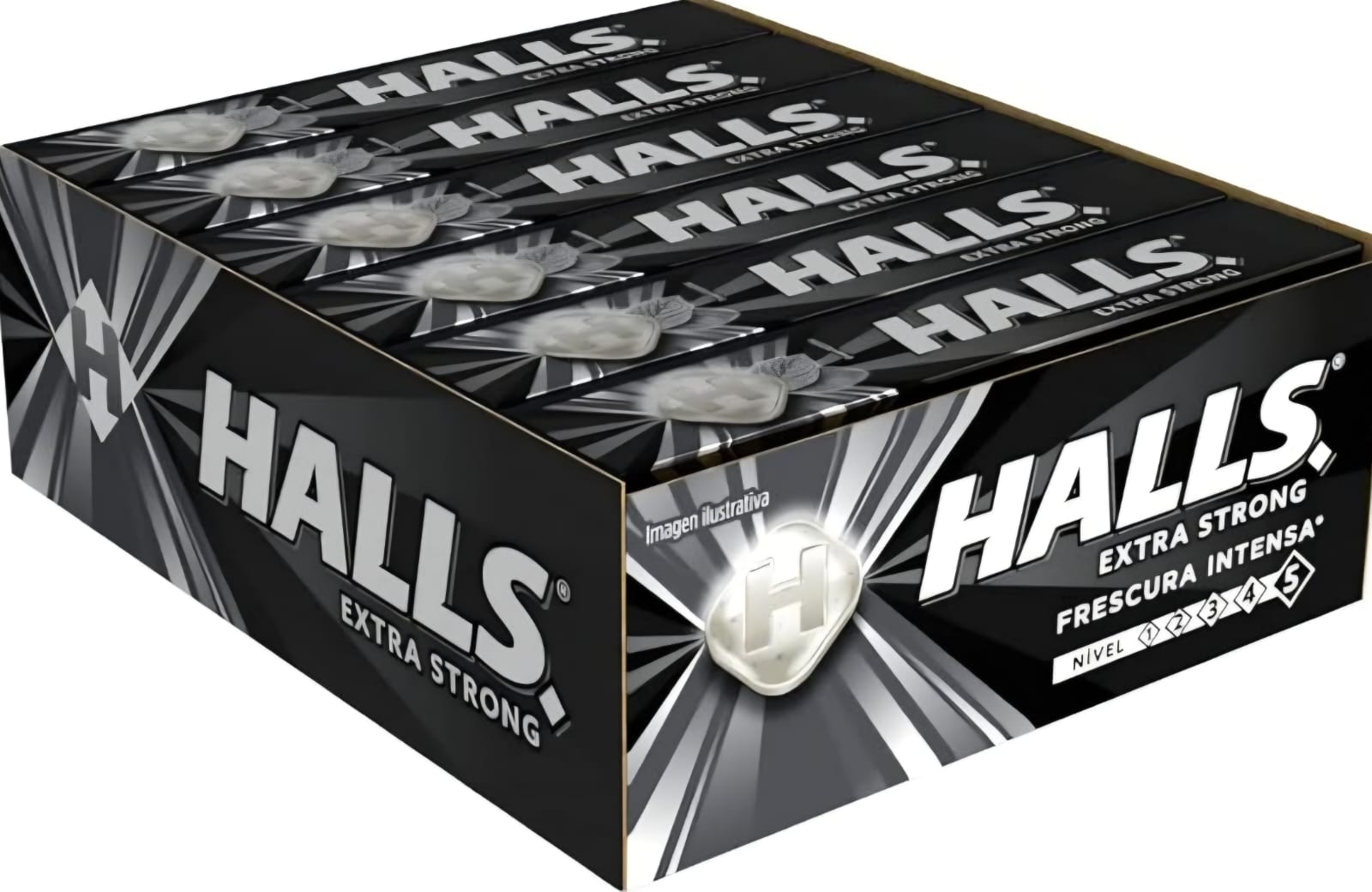 HALLS NEGRAS