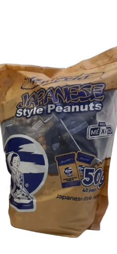 CACAHUATES JAPONESES MANZELA. 50 UNIDADES . 50 GR C/U