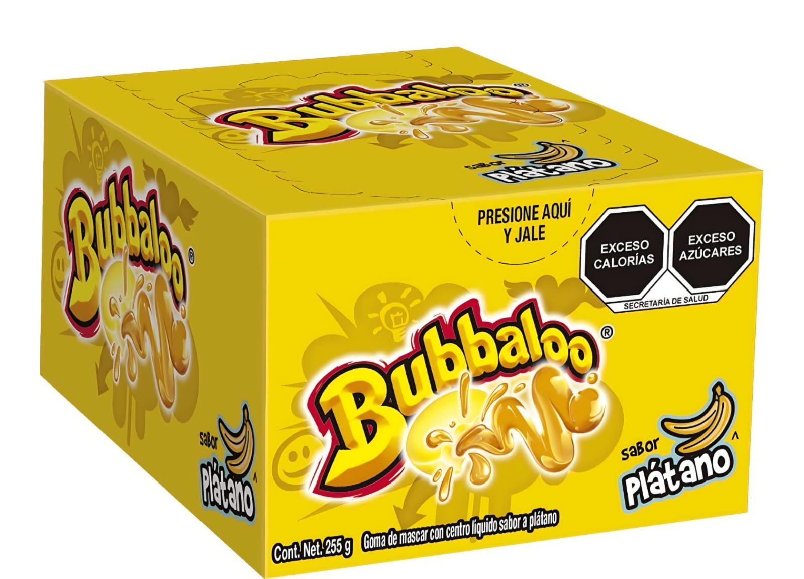 BUBBALOO PLATANO. 47 UNIDADES