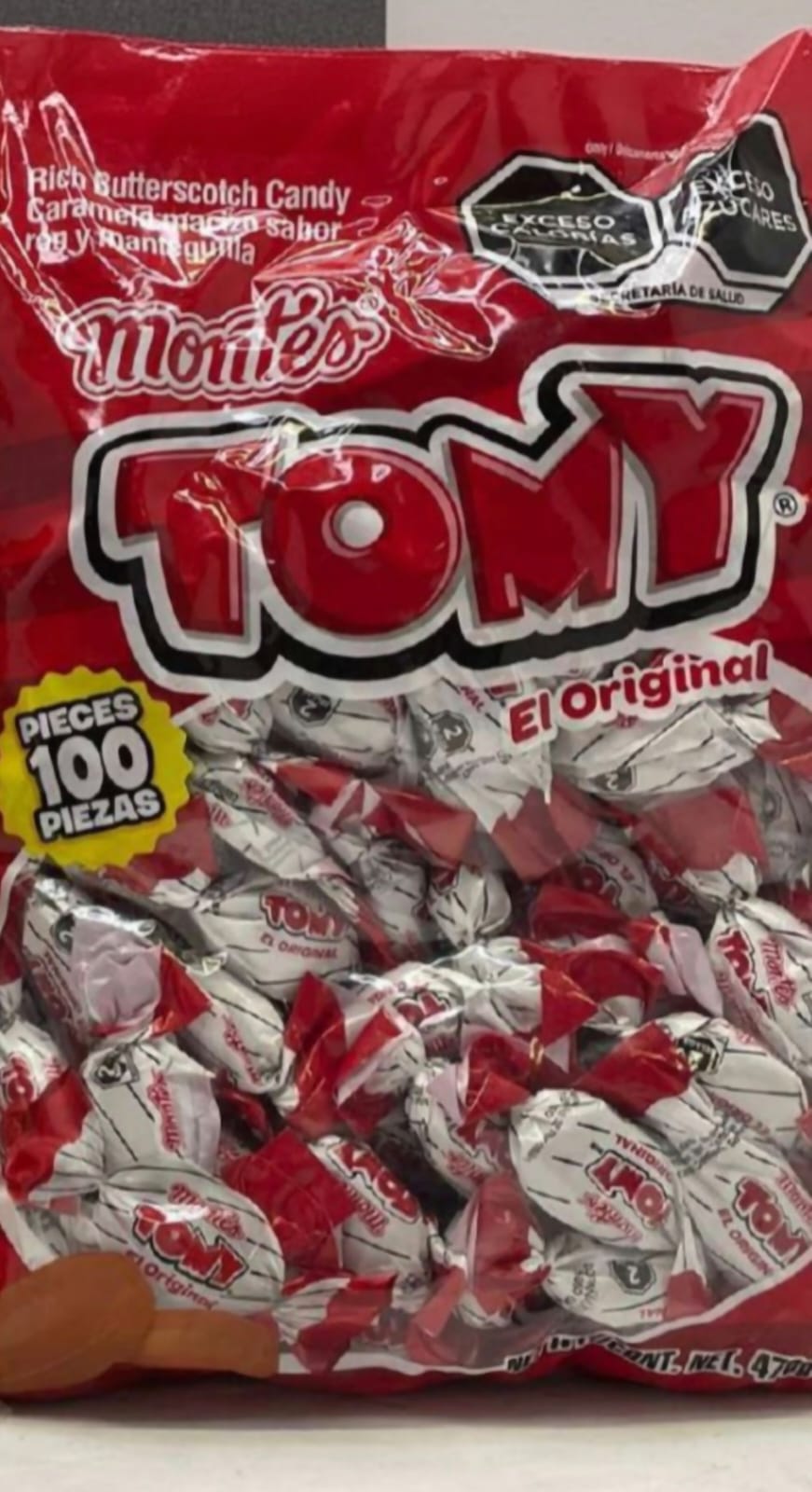 TOMY ORIGINAL. MARCA MONTES. 100 PIEZAS