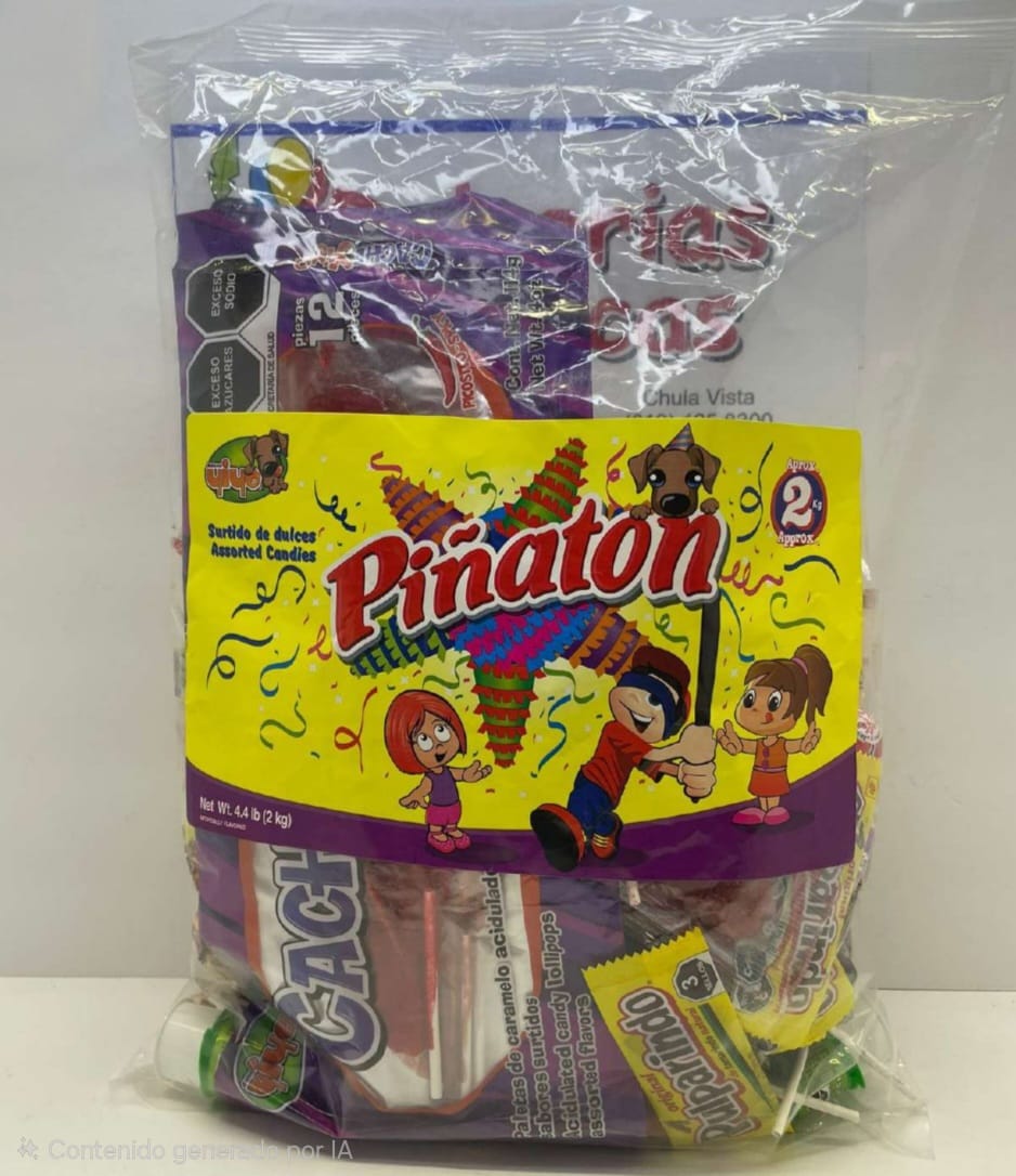 PIÑATON . SURTIDO DE DULCES .2KGS