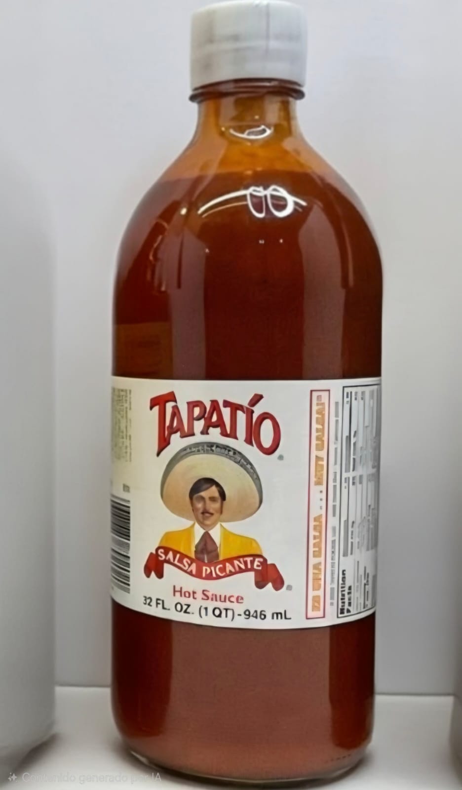 SALSA PICANTE TAPATÍO. 946 ML