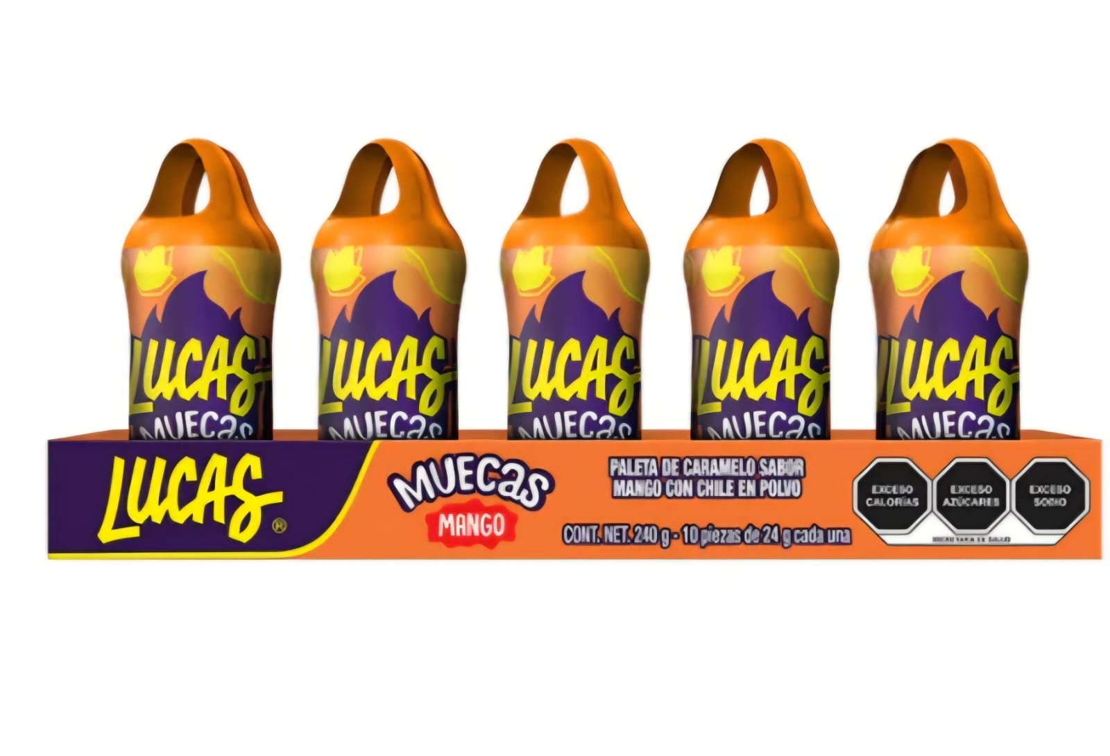 LUCAS MUECAS  MANGO. 10 UNIDADES