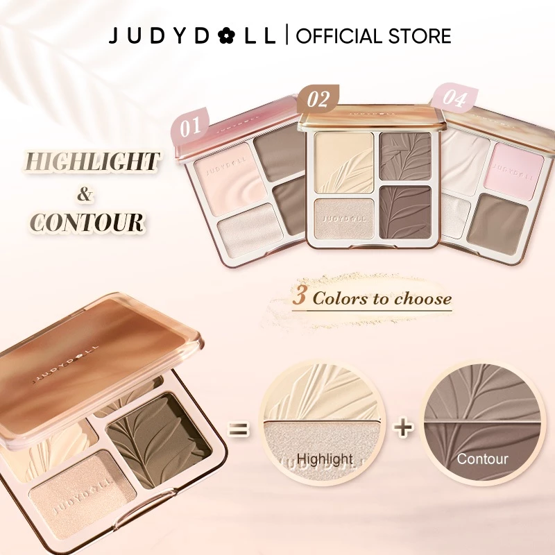 Judydoll Highlight & Contour Palette