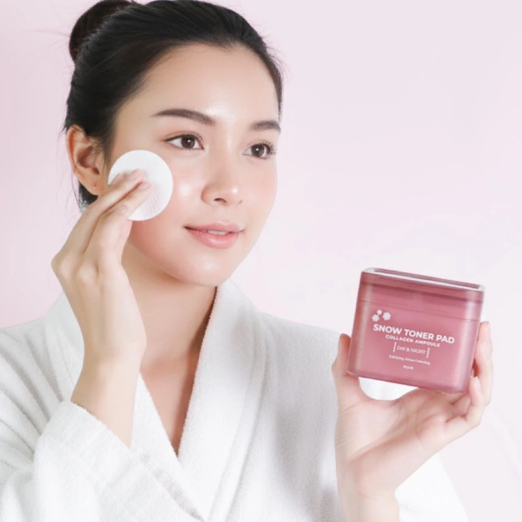SNOW TONER PAD ACNE & COLLAGEN