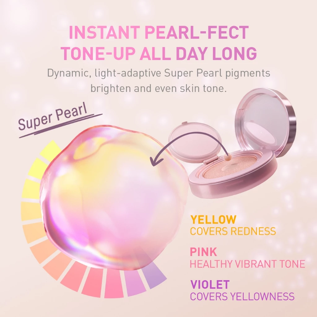 3CE Fitting Mesh Cover Cushion Foundation + Refill 