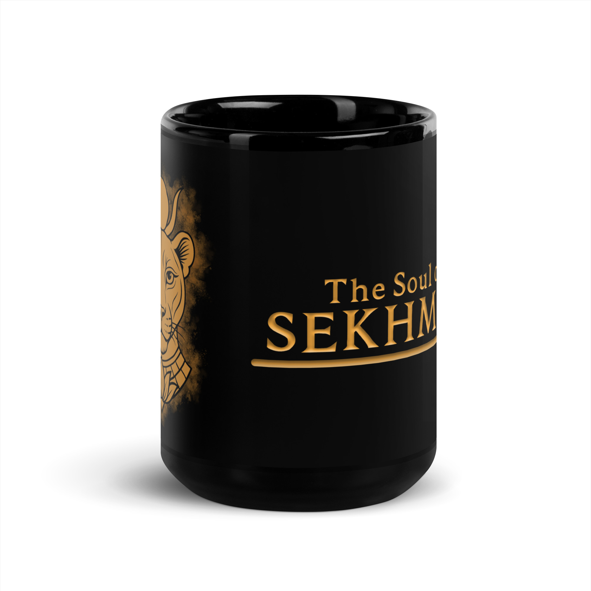 The Soul of Sekhmet Lioness and Title mug