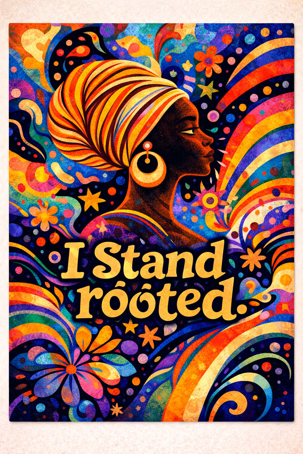 I Stand Rooted Digital Art Print