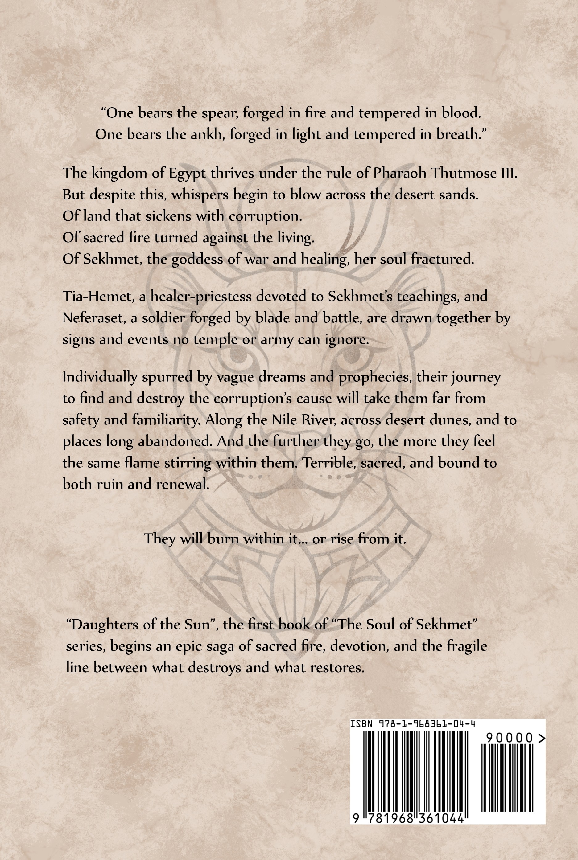 The Soul of Sekhmet: Daughters of the Sun